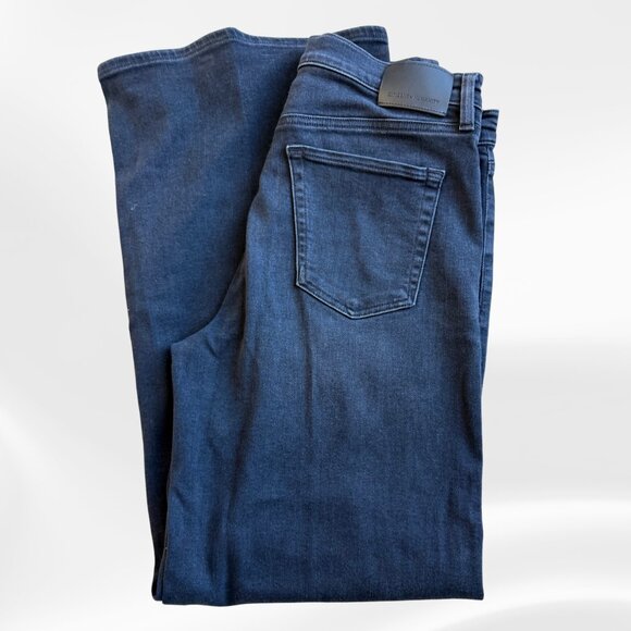 Citizens of Humanity Raven Wide Leg High Rise Utility Jeans Black Size 31 EUC! - Picture 12 of 15